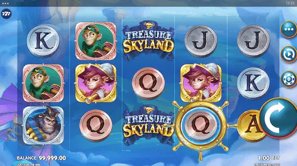 Treasure Skyland by Microgaming