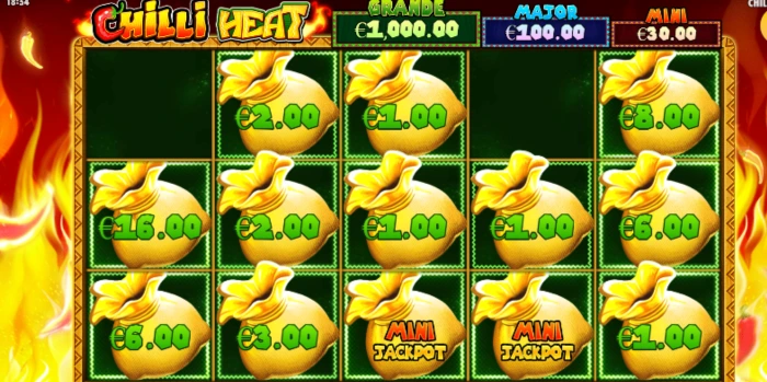 Chilli Heat pokie screenshot 4